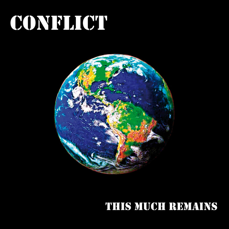 Conflict – This Much Remains vinyl record cover