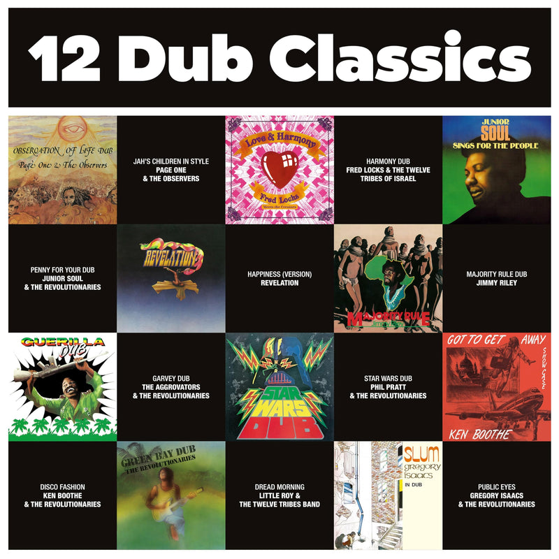 Various Artists – 12 Dub Classics vinyl record cover