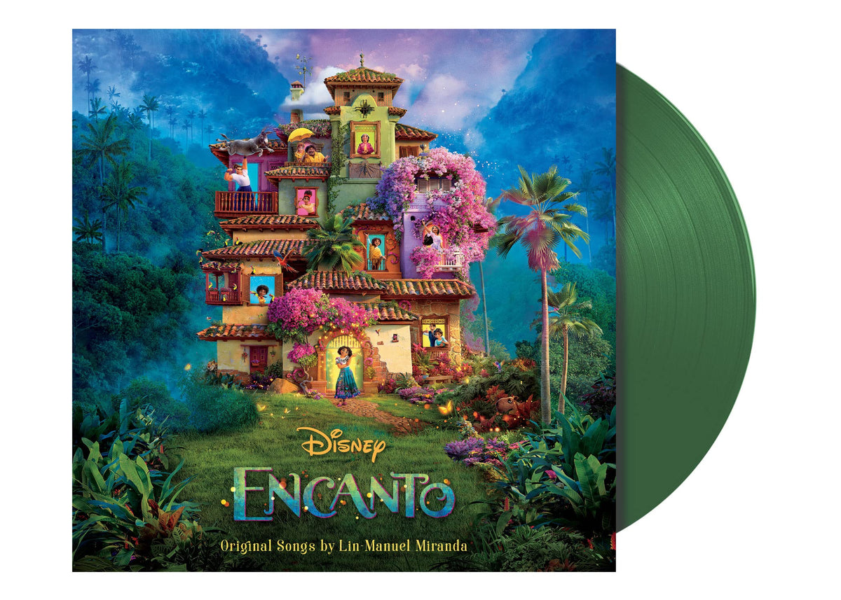 Various Artists – Encanto (Coloured Translucent Emerald Green Vinyl) (Songs Only) vinyl record cover