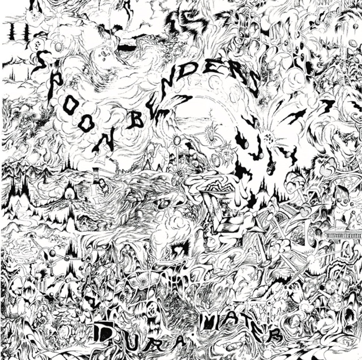 Spoon Benders – Dura Mater vinyl record cover