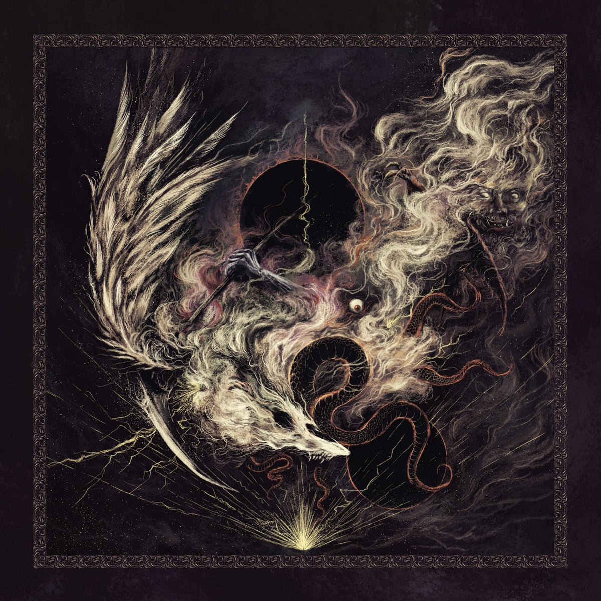 Voidescent – Dust and Embers vinyl record cover