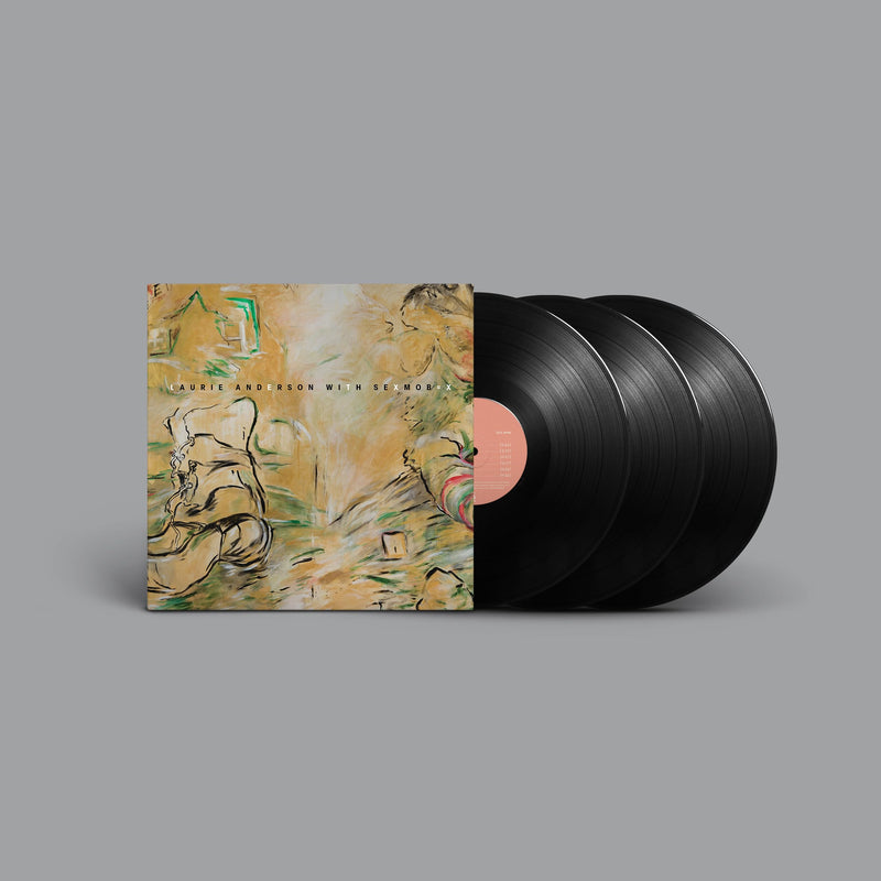 Laurie Anderson & Sexmob – Let X=X (Live) vinyl record cover
