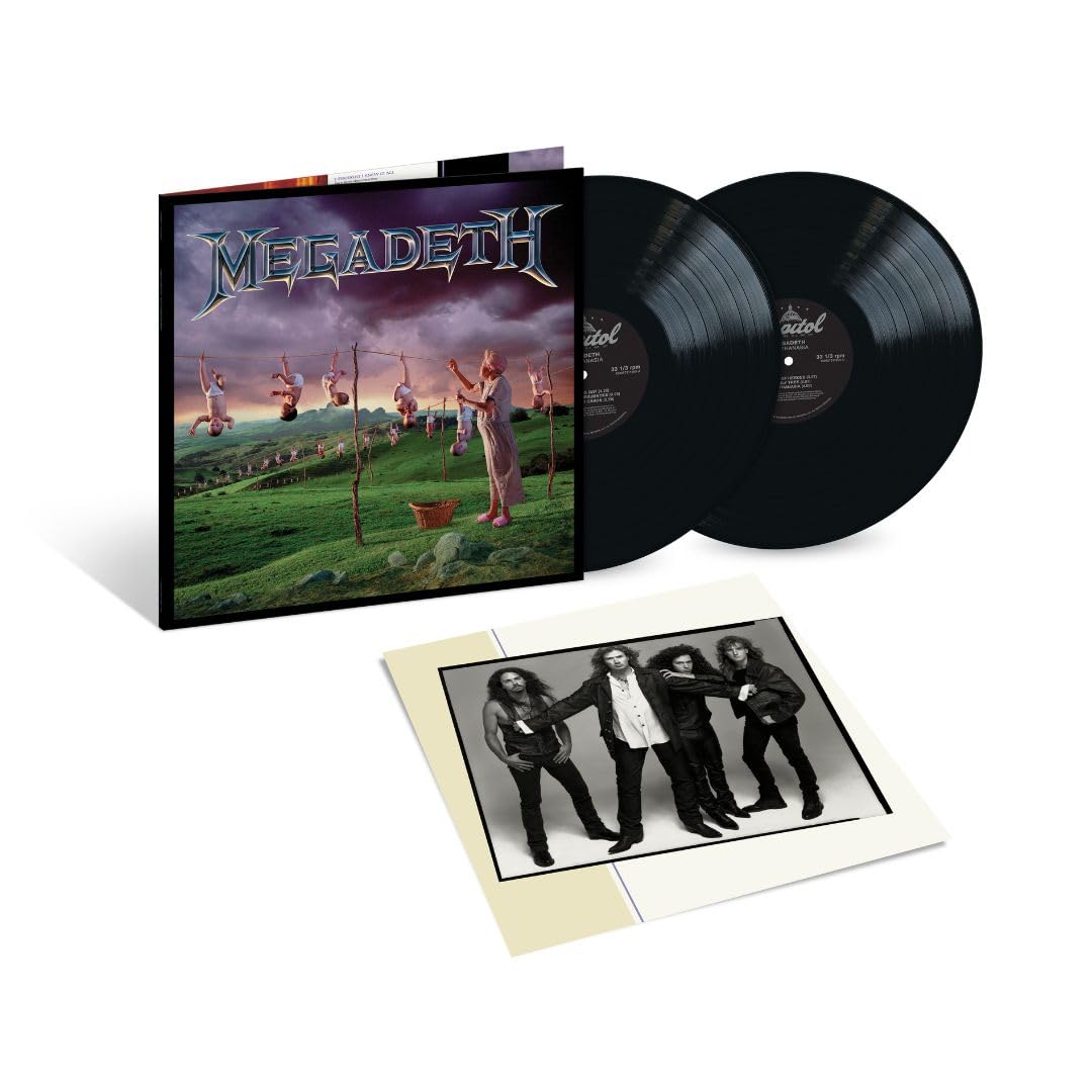 Megadeth – Youthanasia vinyl record cover
