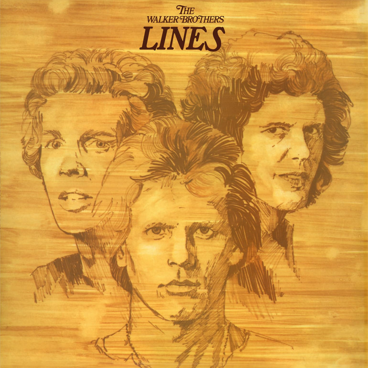 The Walker Brothers – Lines (50th Anniversary Edition) vinyl record cover