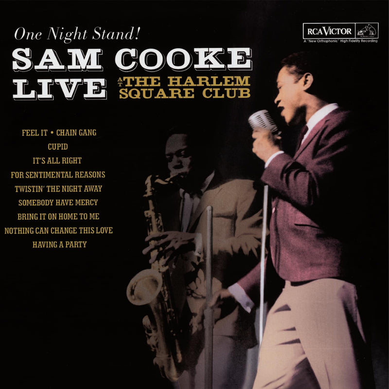 Sam Cooke – Live at the Harlem Square Club vinyl record cover