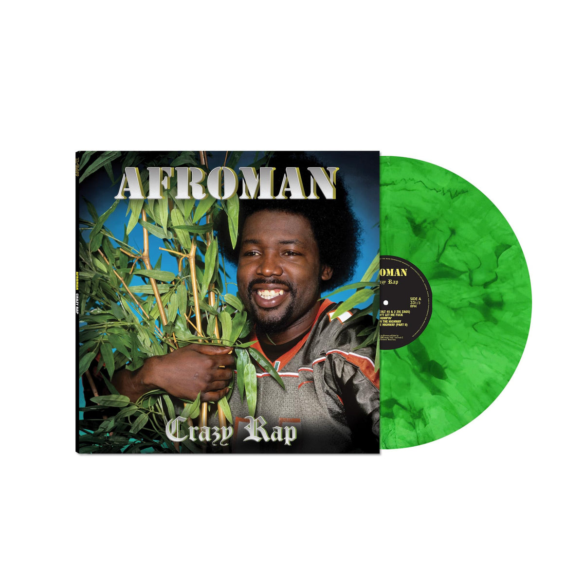 Afroman – Crazy Rap vinyl record cover