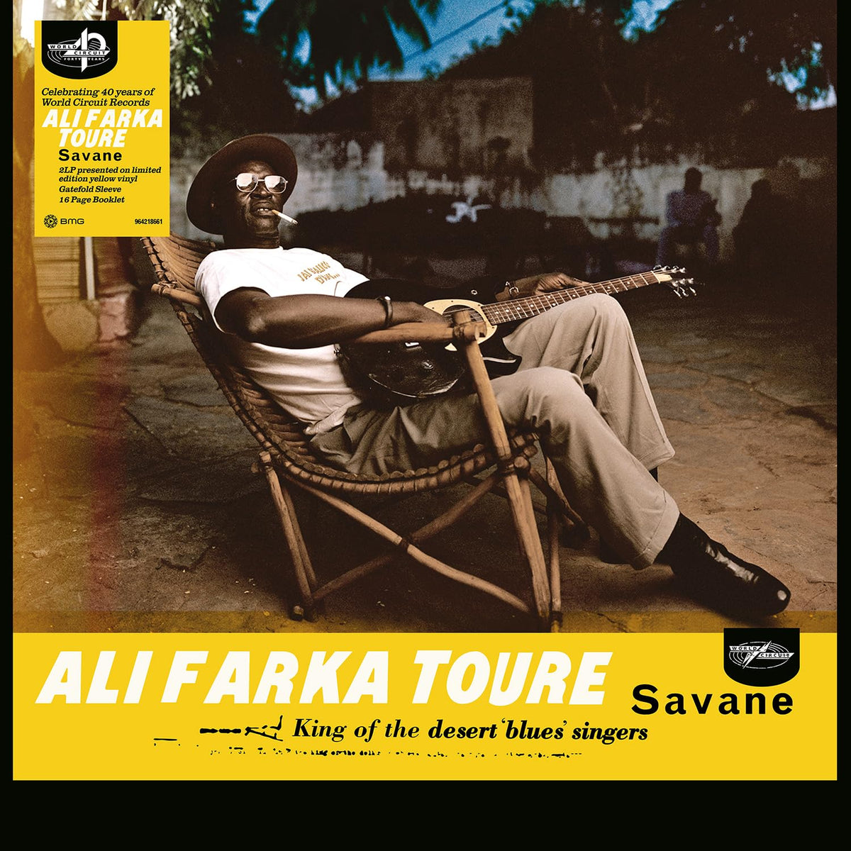 Ali Farka Touré – Savane (20th Anniversary Edition) vinyl record cover