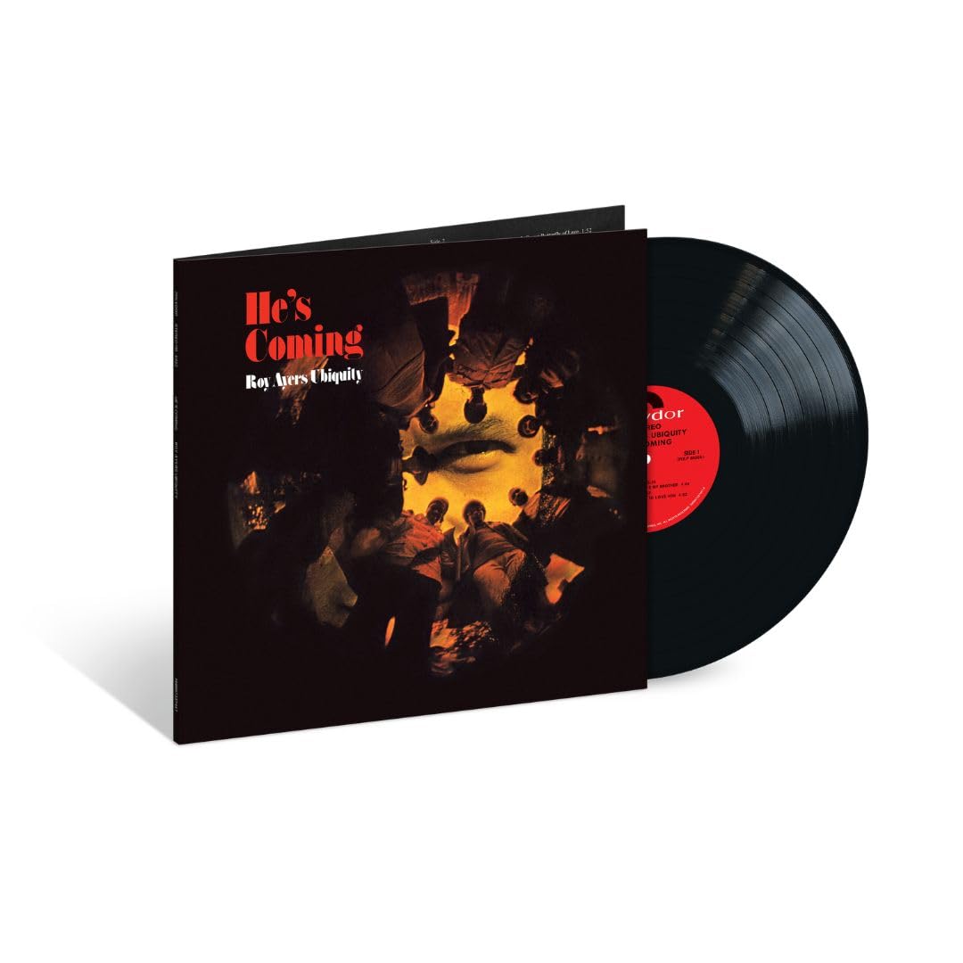 Roy Ayers Ubiquity – He's Coming vinyl record cover