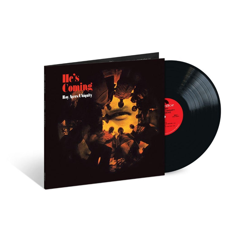 Roy Ayers Ubiquity – He's Coming vinyl record cover