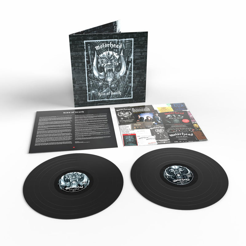Motörhead – Kiss of Death (20th Anniversary Edition) vinyl record cover