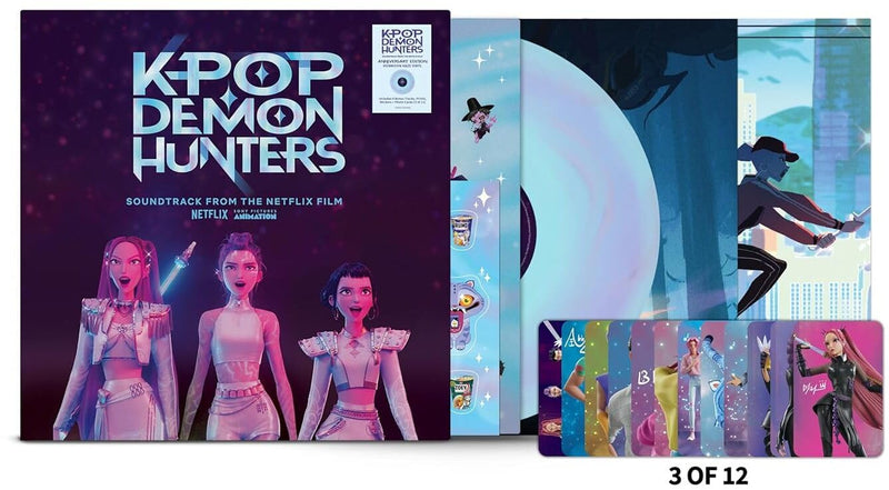 Various Artists – KPop Demon Hunters Anniversary Edition vinyl record cover