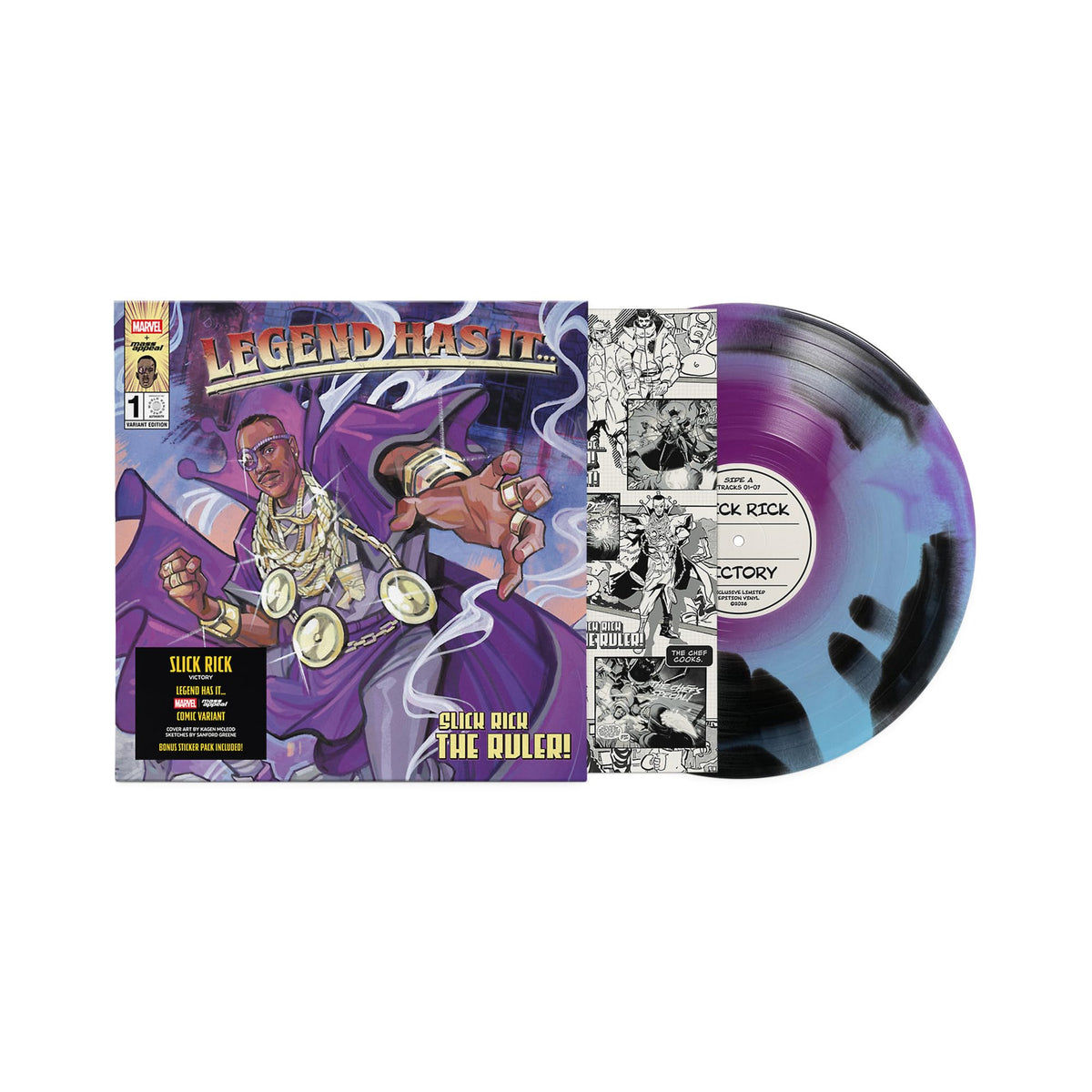 Slick Rick – Victory vinyl record cover