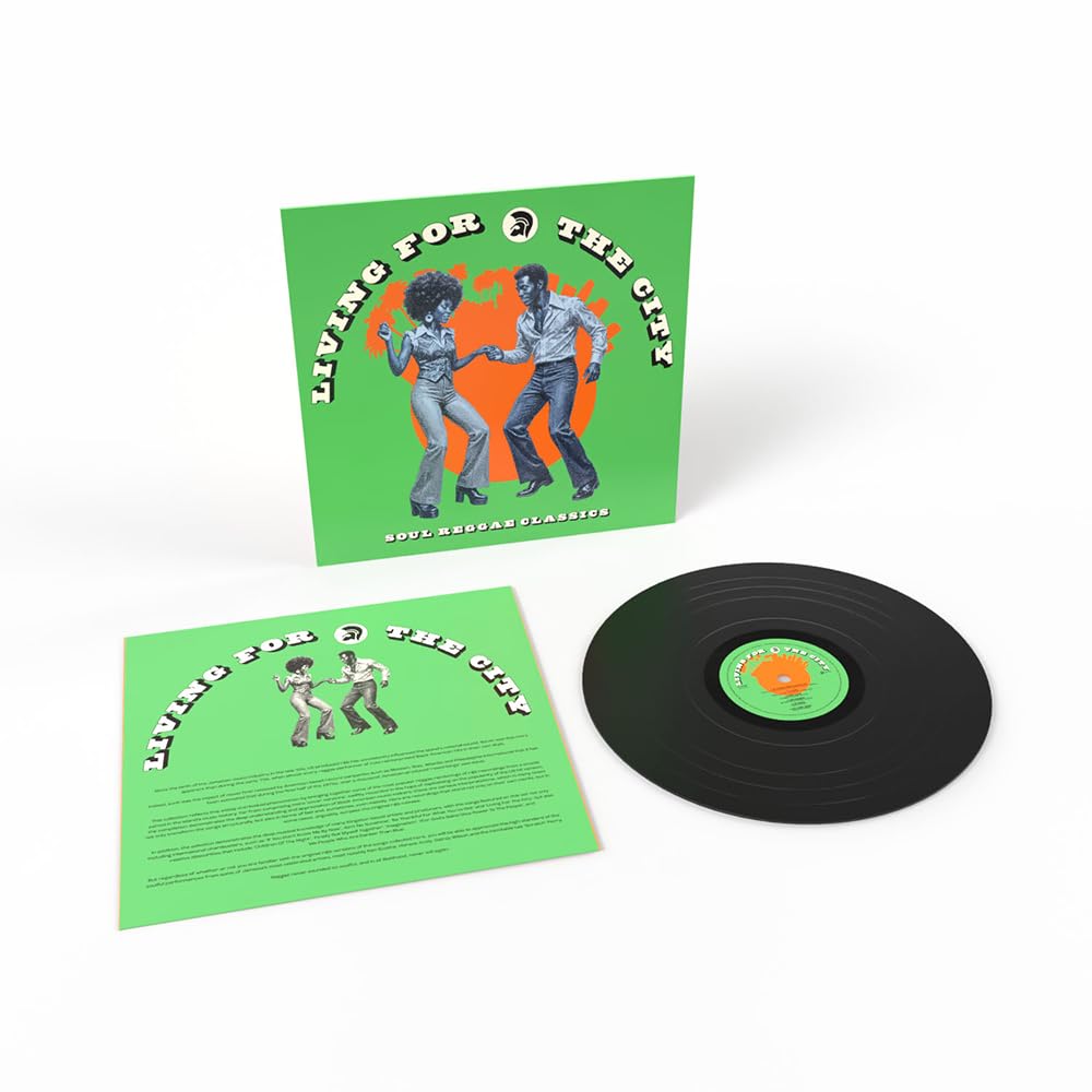 Various Artists – Living for the City: Soul Reggae Classics (Trojan Records) vinyl record cover