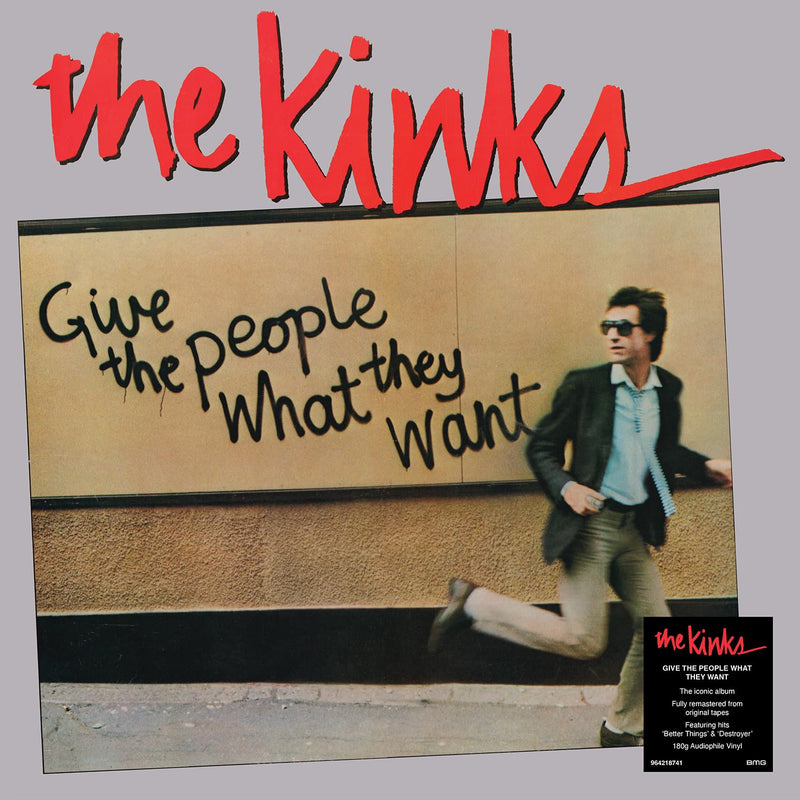 The Kinks – Give the People What They Want (2026 Remaster) vinyl record cover