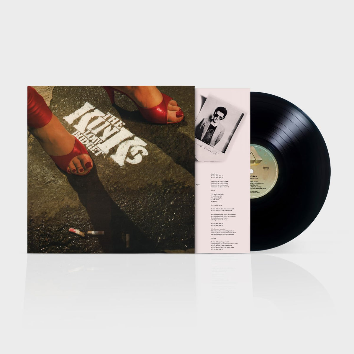 The Kinks – Low Budget (2026 Remaster) vinyl record cover