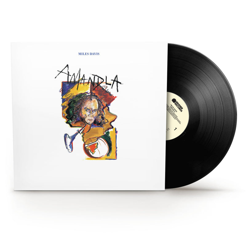 Miles Davis – Amandla vinyl record cover