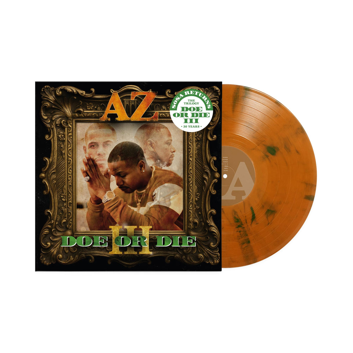 Az – DOE Or Die III vinyl record cover