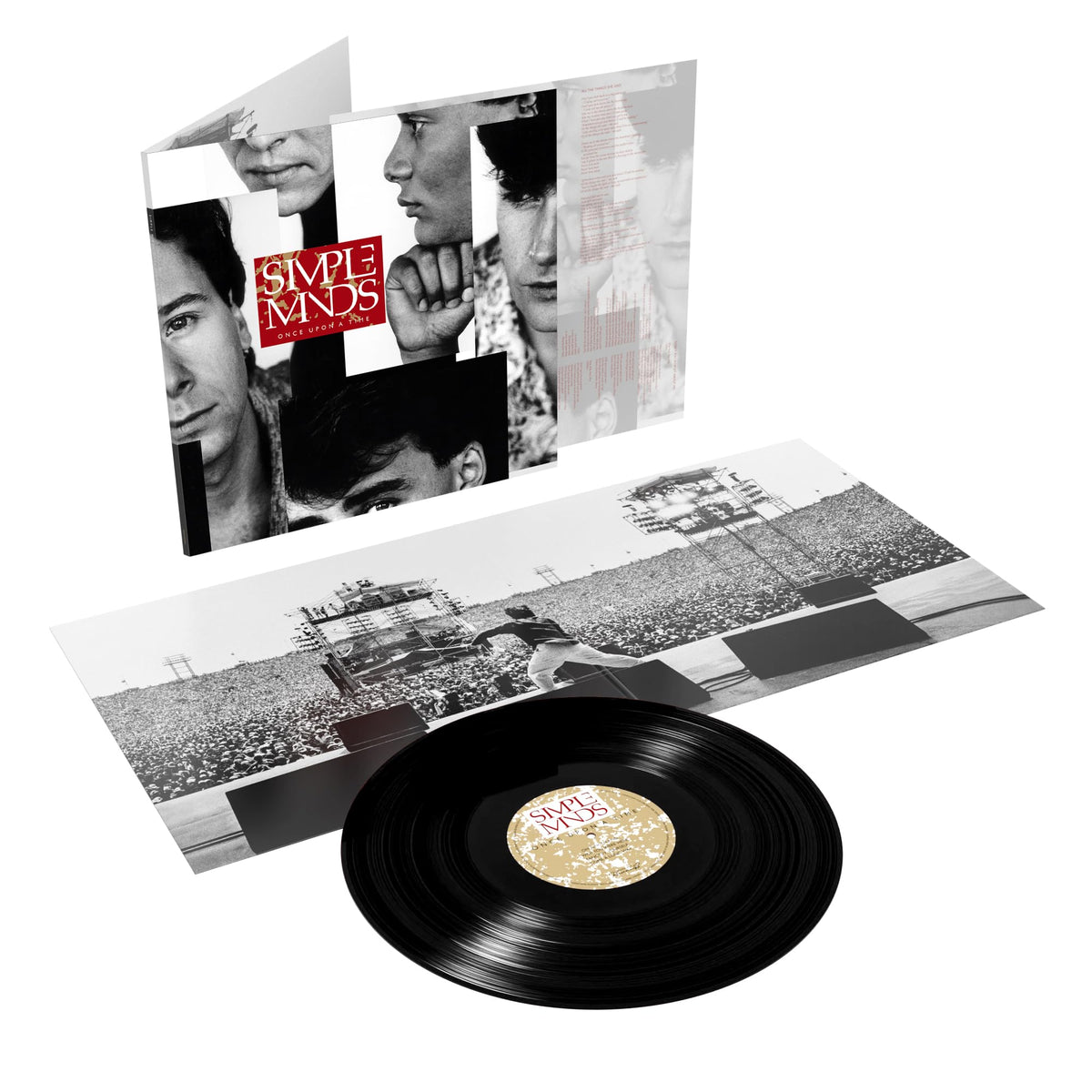 Simple Minds – Once Upon a Time vinyl record cover