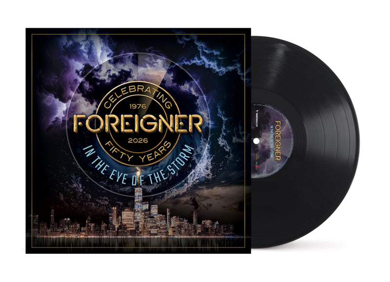 Foreigner – In the Eye of the Storm vinyl record cover