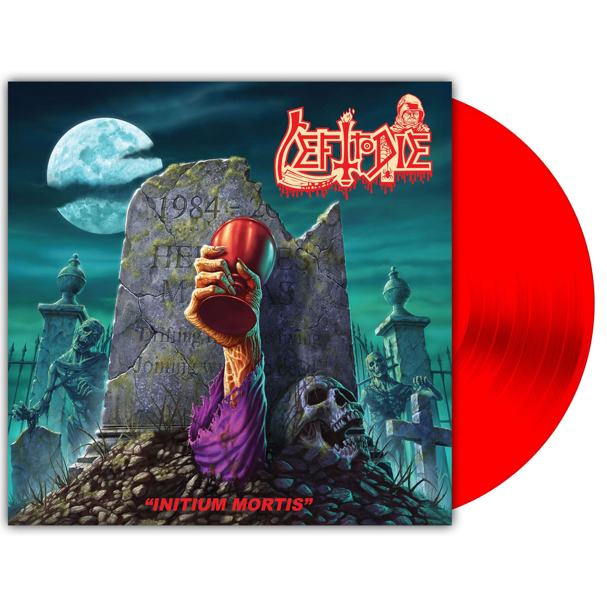 Left to Die – Initium Mortis vinyl record cover