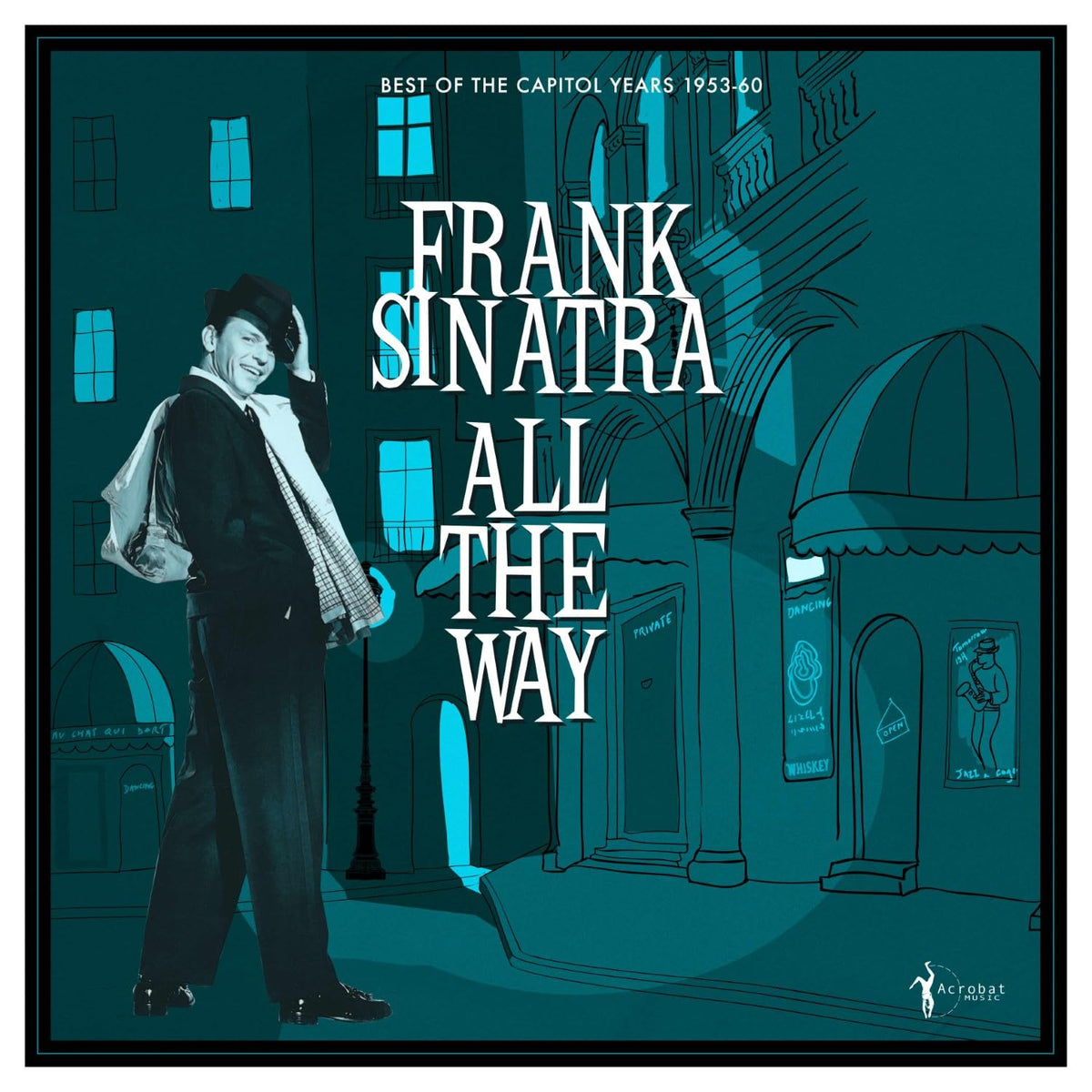Frank Sinatra – All The Way: Best Of The Capitol Years 1953-60 vinyl record cover