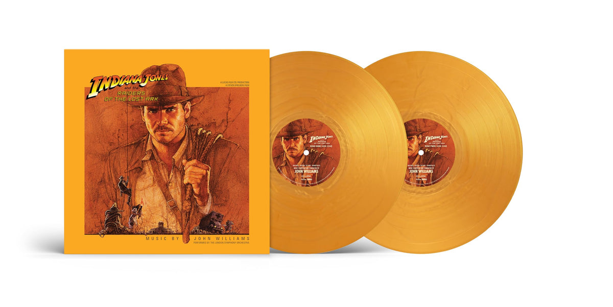 John Williams – Indiana Jones and the Raiders of the Lost Ark (45th Anniversary) vinyl record cover