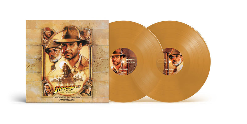 John Williams – Indiana Jones and the Last Crusade vinyl record cover