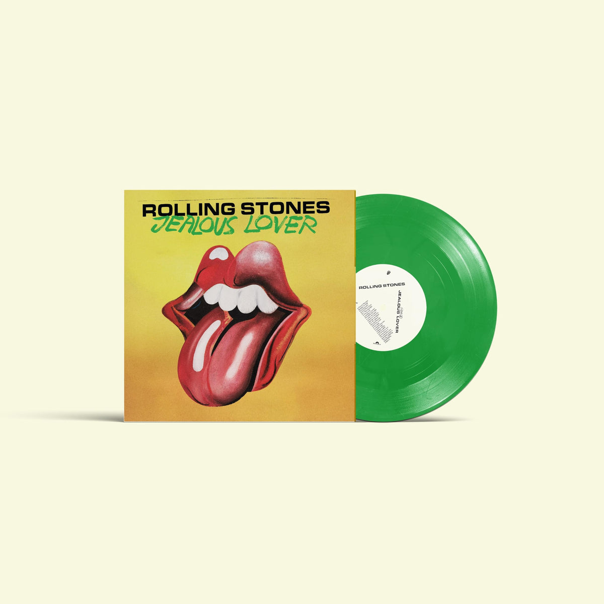 The Rolling Stones – Jealous Lover vinyl record cover