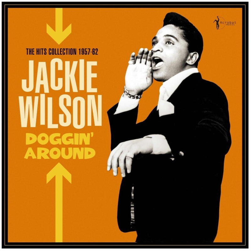 Jackie Wilson – Doggin' Around: The Hits Collection 1957-62 vinyl record cover