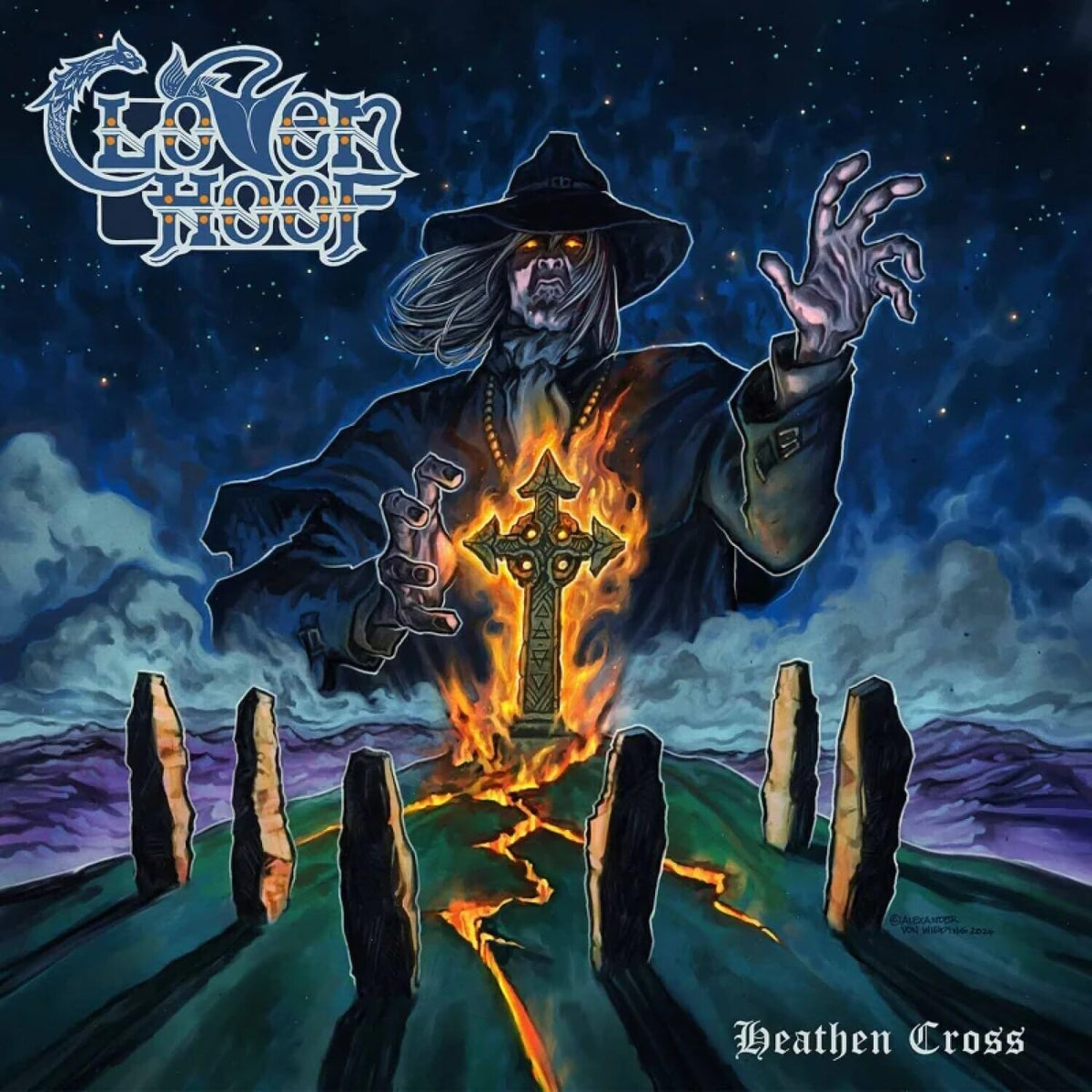 Cloven Hoof – Heathen Cross (Coloured Vinyl) vinyl record cover