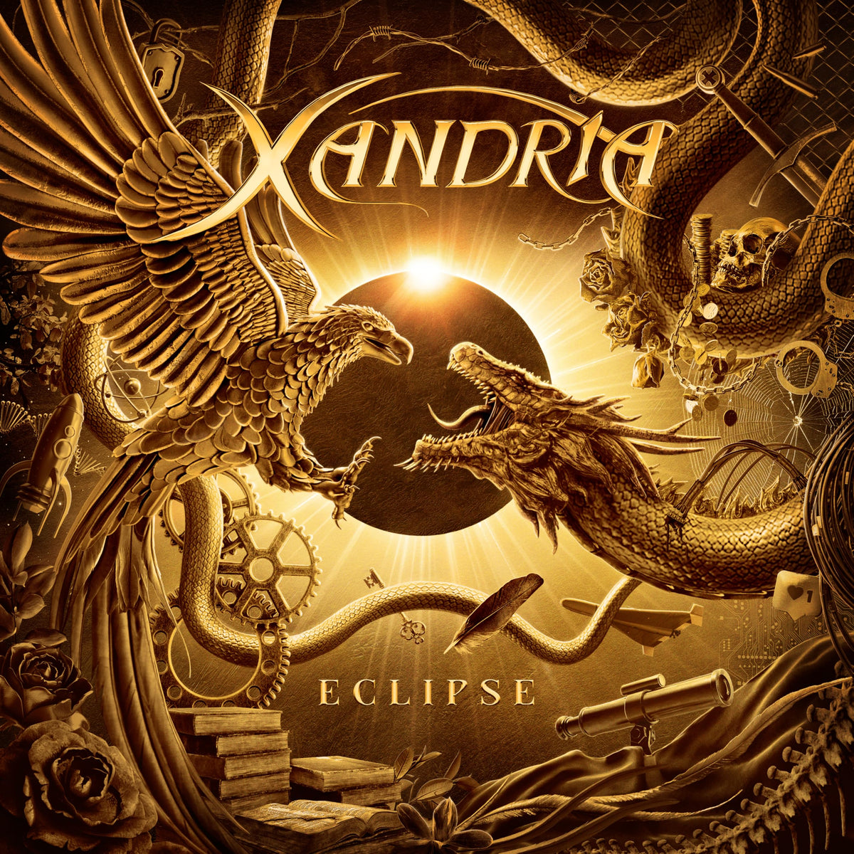 Xandria – Eclipse vinyl record cover