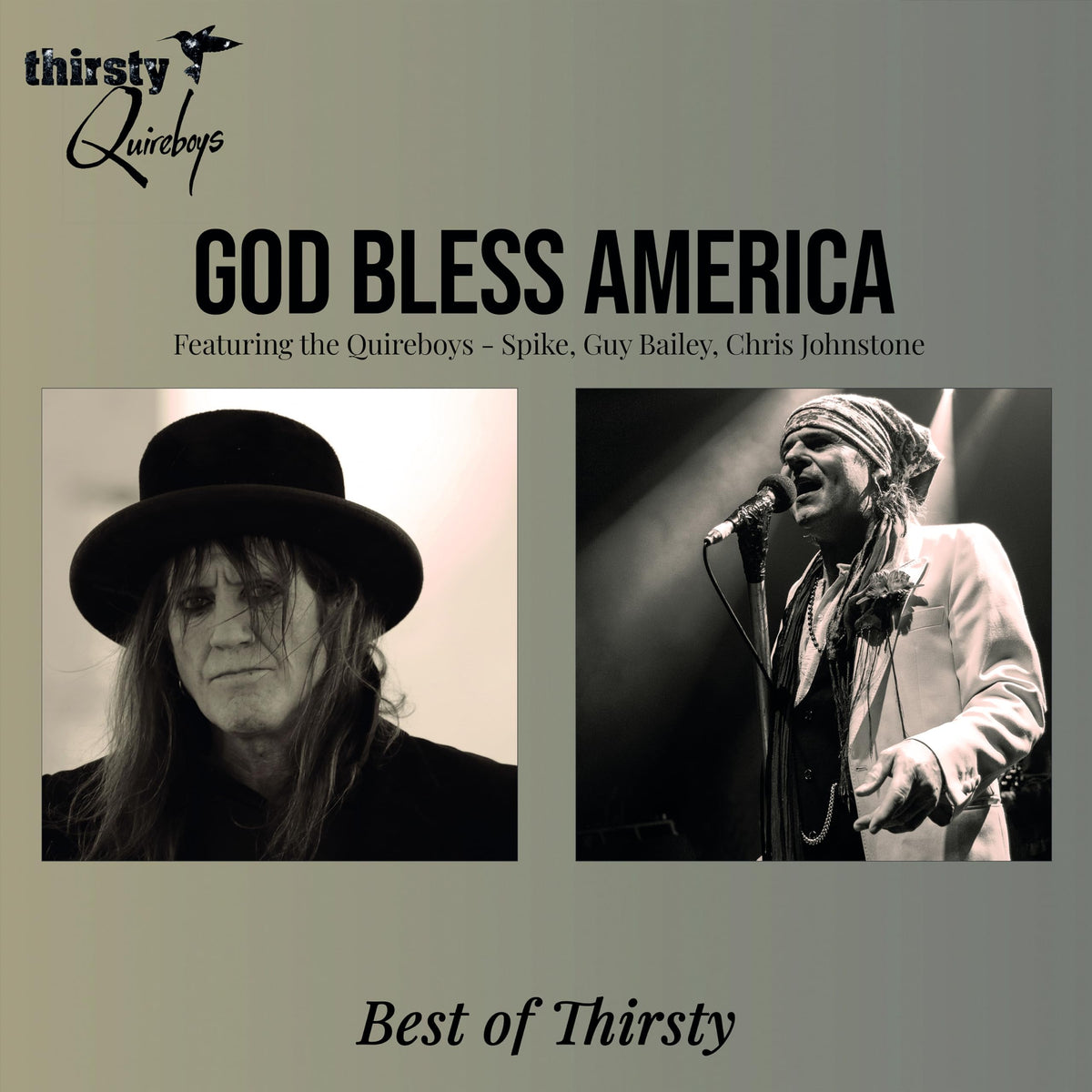 Thirsty Quireboys – God Bless America vinyl record cover