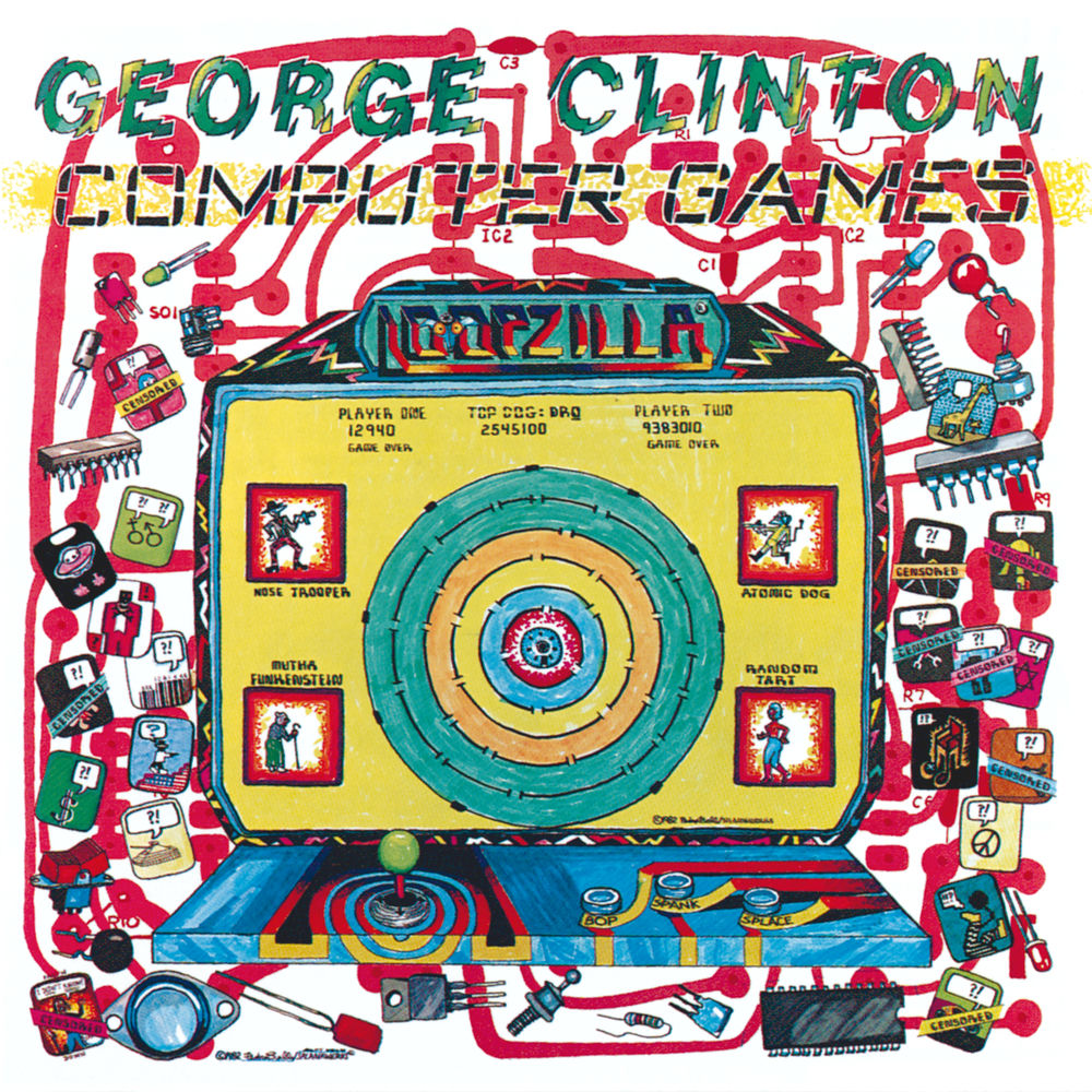 George Clinton – Computer Games vinyl record cover