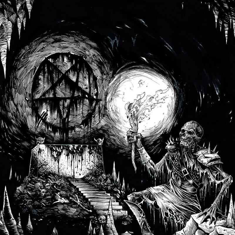 Knight Terror – Conjuring a Death Creature vinyl record cover
