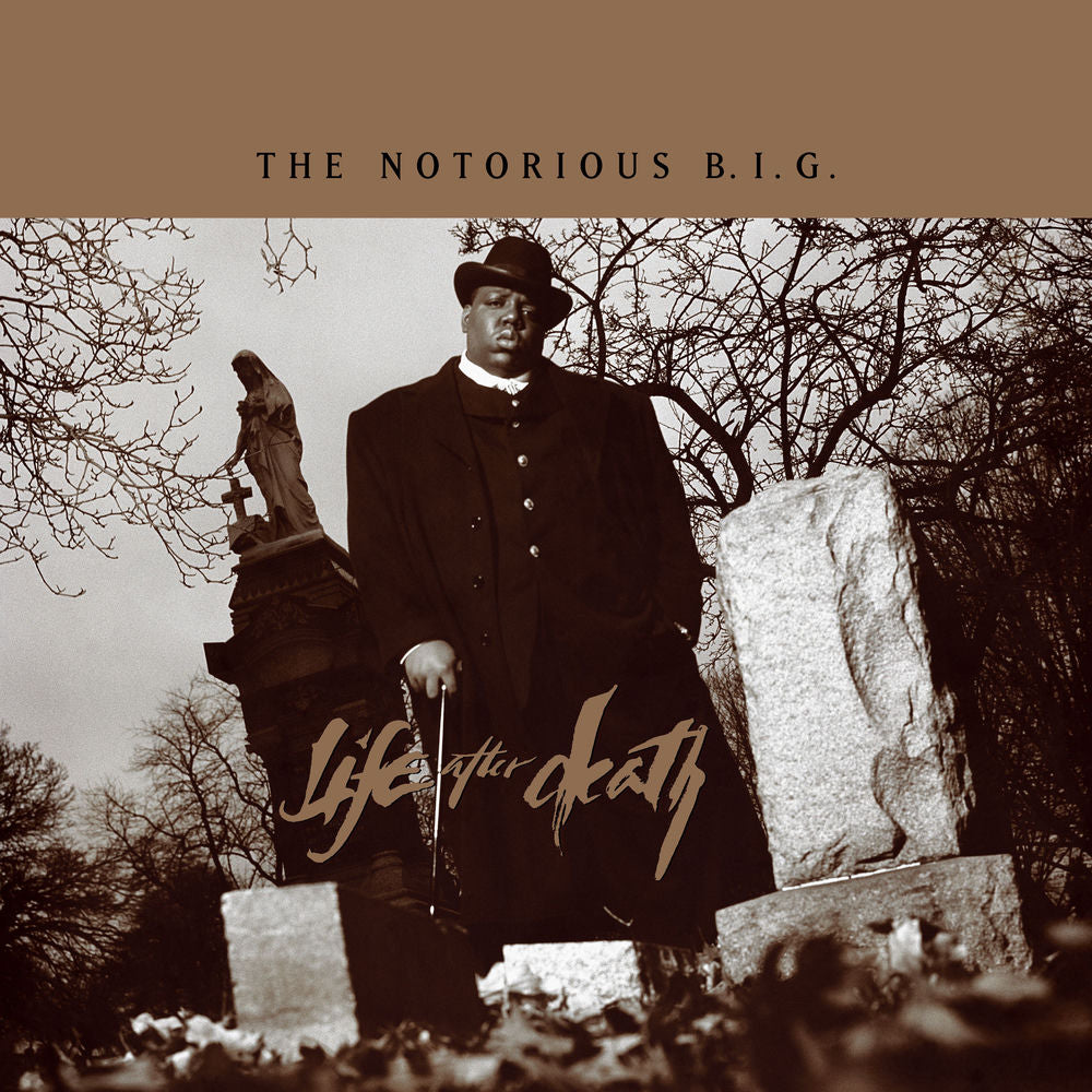 Notorious B.I.G. – Life After Death (25th Anniversary Edition) (Silver Vinyl) vinyl record cover