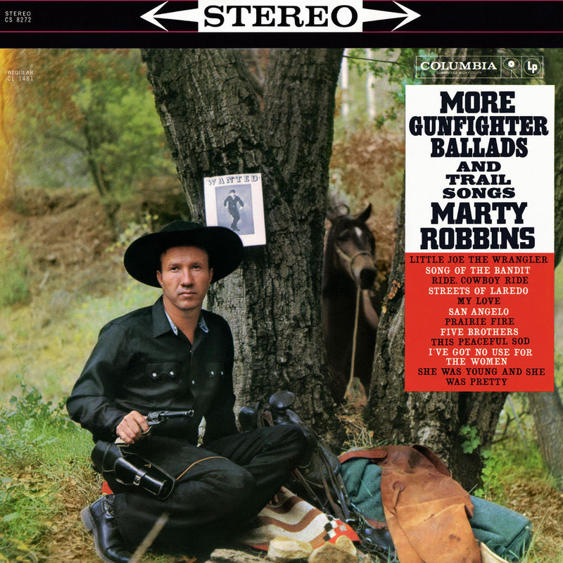 Marty Robbins – More Gunfighter Ballads and Trail Songs vinyl record cover