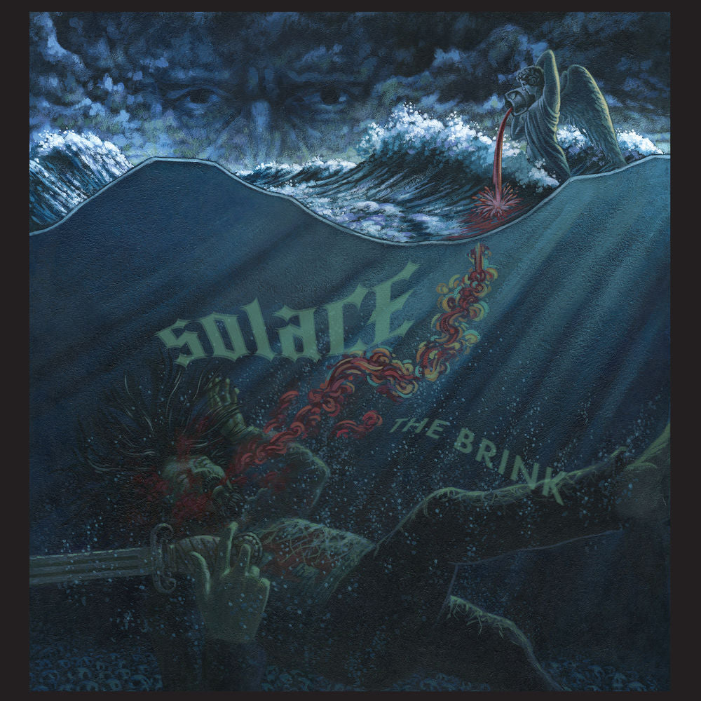 Solace – The Brink vinyl record cover