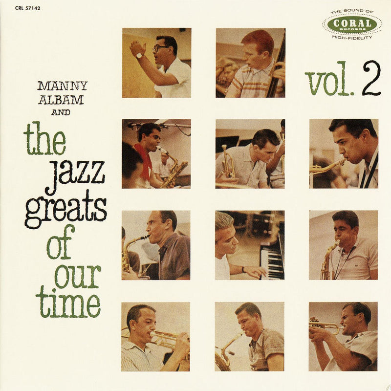 Manny Albam – Manny Albam and the Jazz Greats of Our Time vinyl record cover