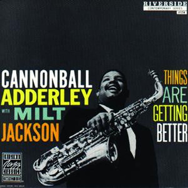 Cannonball Adderley – Things Are Getting Better vinyl record cover