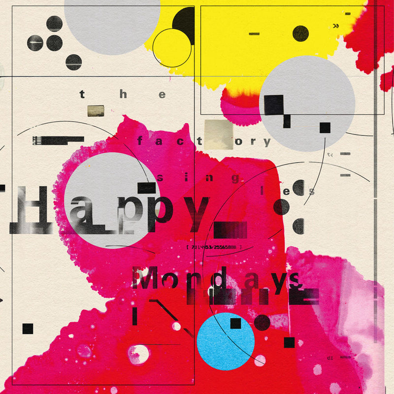 Happy Mondays – The Factory Singles vinyl record cover