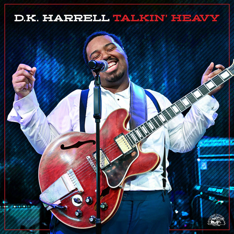 D.K. Harrell – Talkin' Heavy vinyl record cover