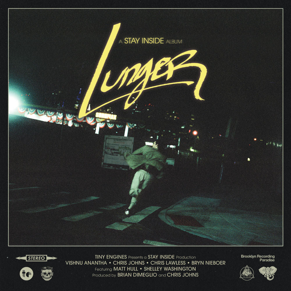 Stay Inside – Lunger vinyl record cover
