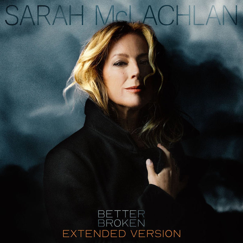 Sarah Mclachlan – Better Broken (Translucent Sea Blue Vinyl) (Indies) vinyl record cover