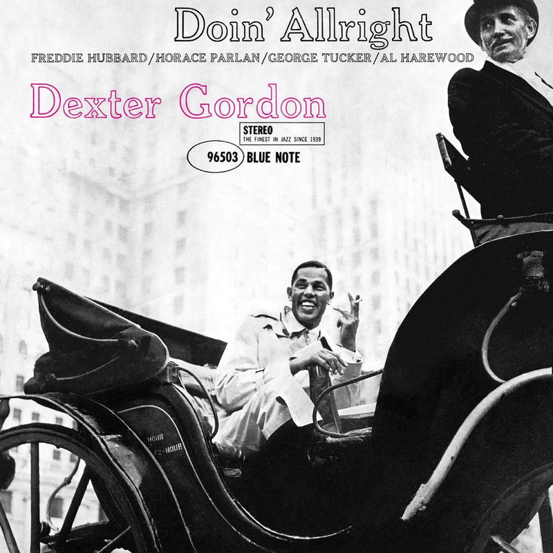 Dexter Gordon – Doin' Allright vinyl record cover