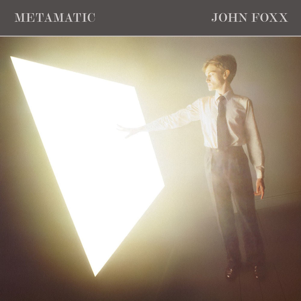 John Foxx – Metamatic vinyl record cover