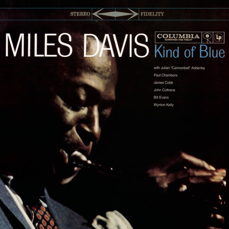 Miles Davis – Kind of Blue vinyl record cover