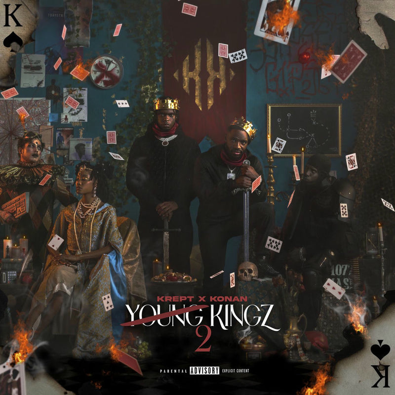 Krept & Konan – Young Kingz II vinyl record cover