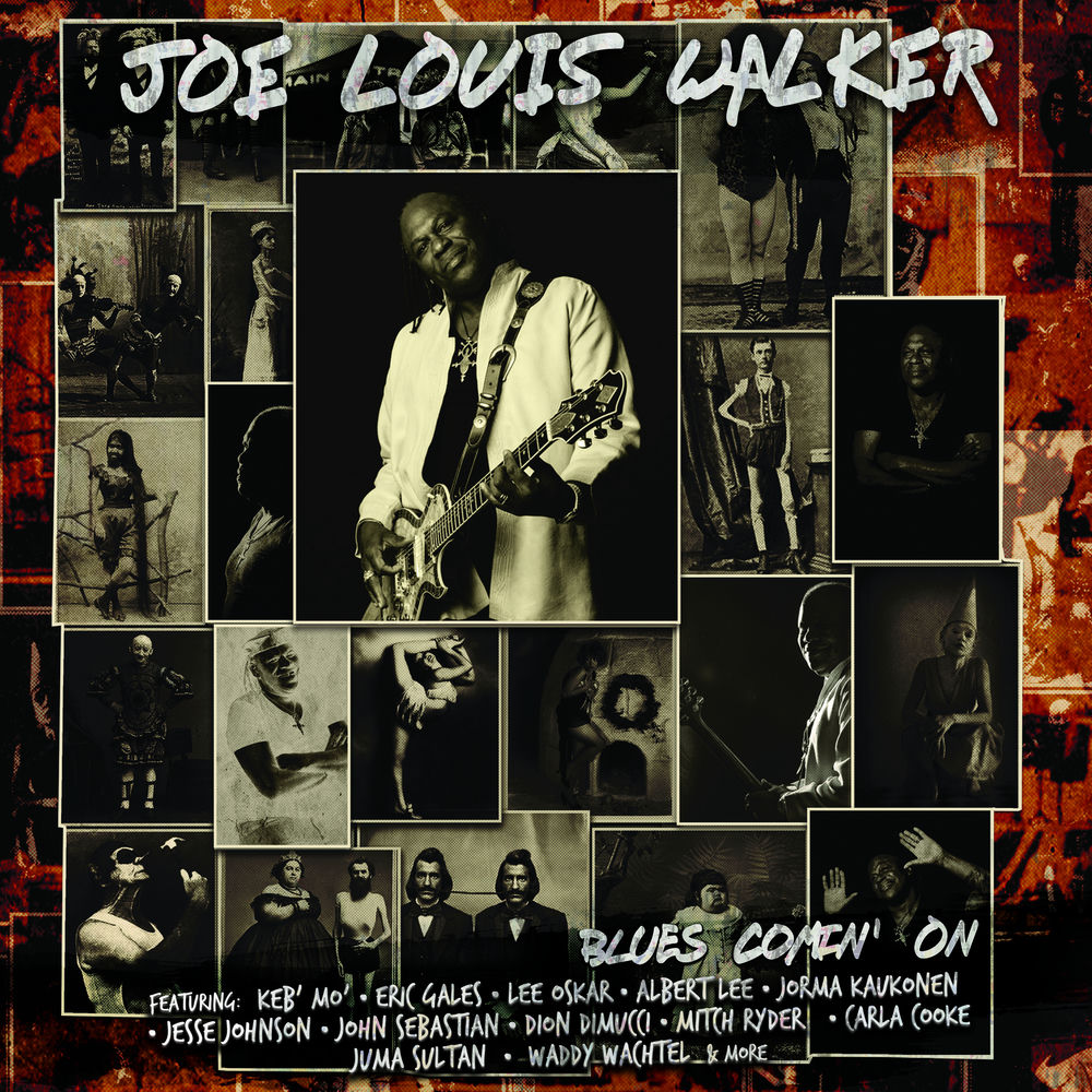 Joe Louis Walker – Blues Comin' On vinyl record cover