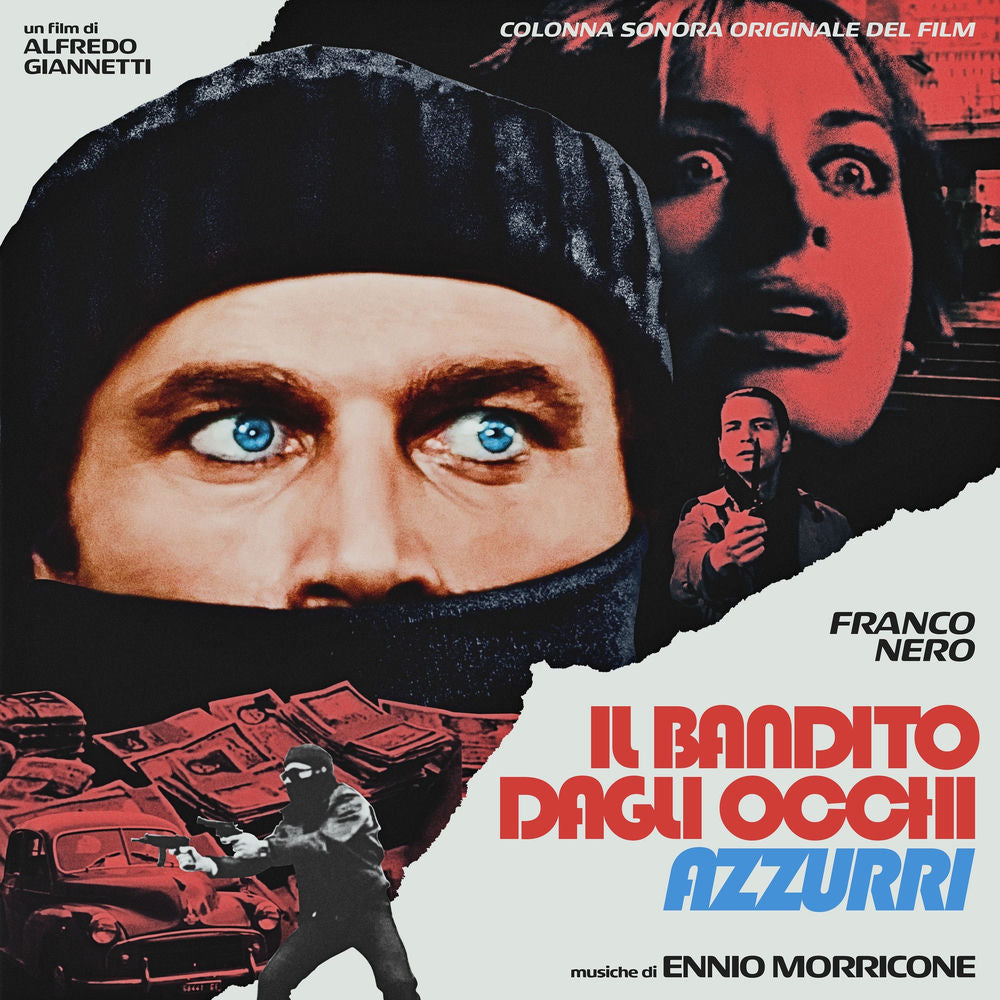 Ennio Morricone – Il Bandito Dagli Occhi Azzurri vinyl record cover