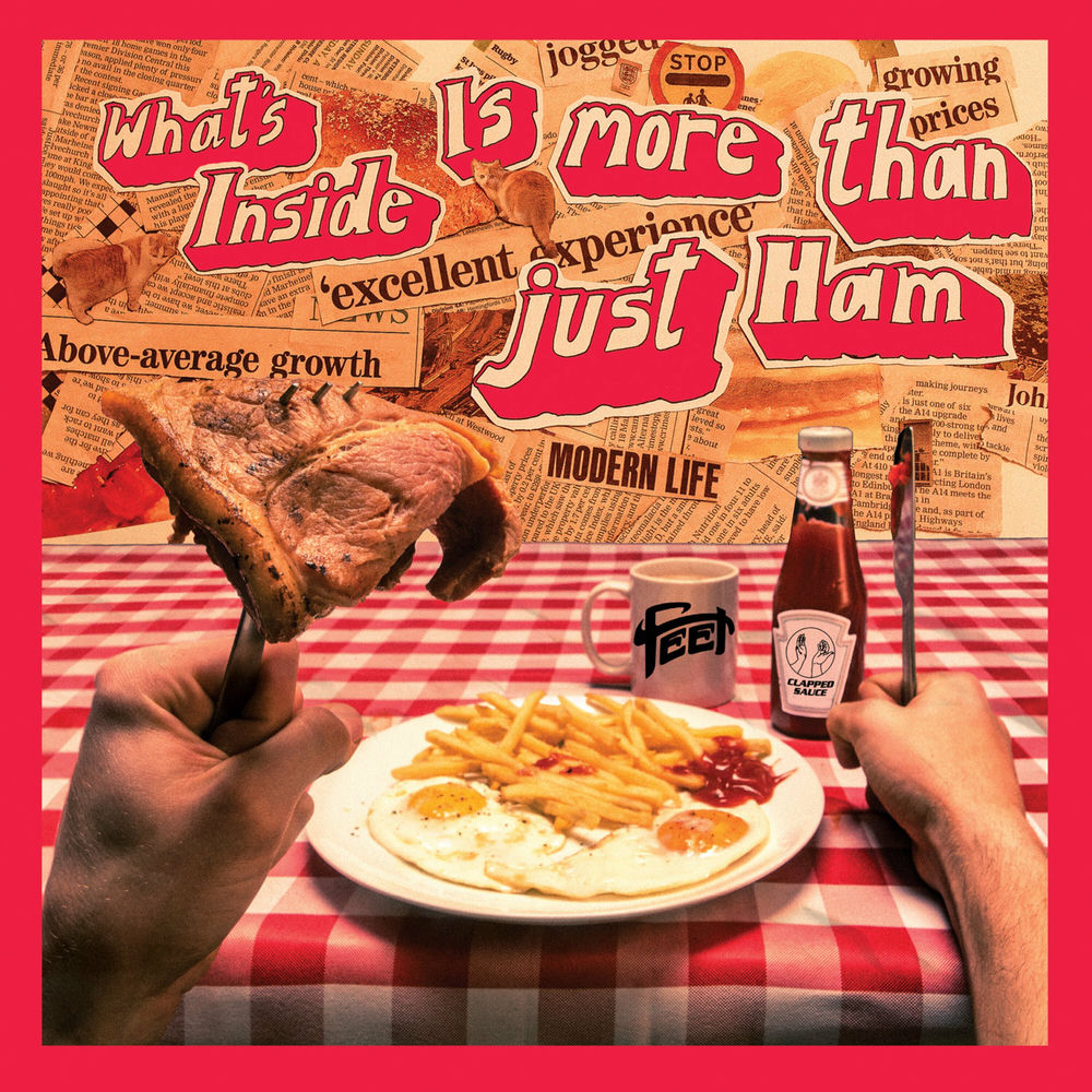 Feet – What's Inside Is More Than Just Ham vinyl record cover